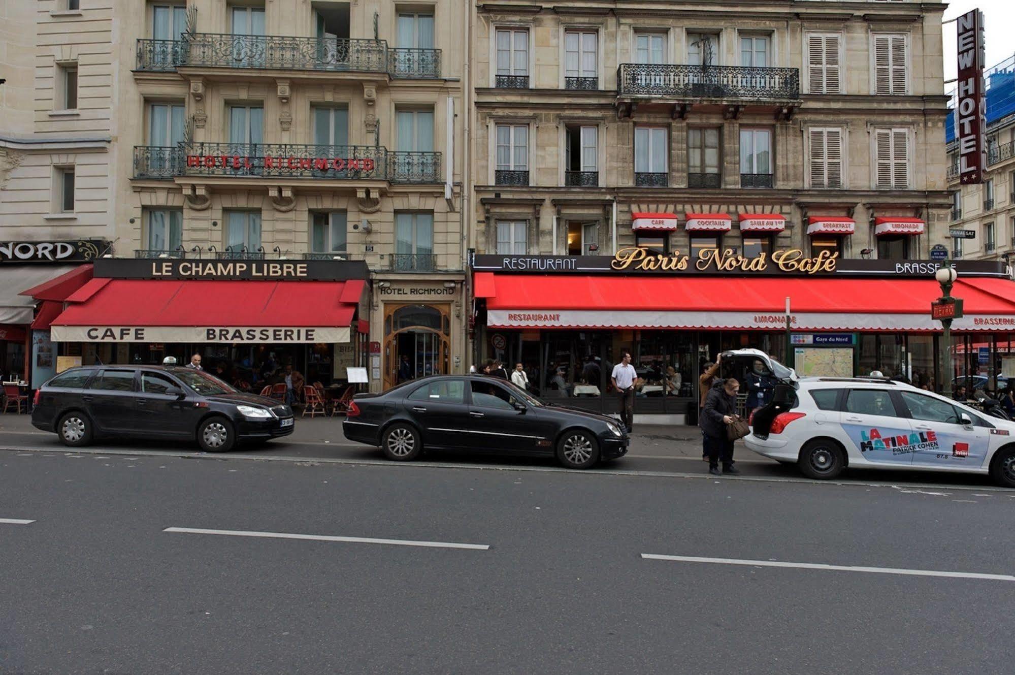 Hotel Richmond Gare Du Nord Париж Экстерьер фото