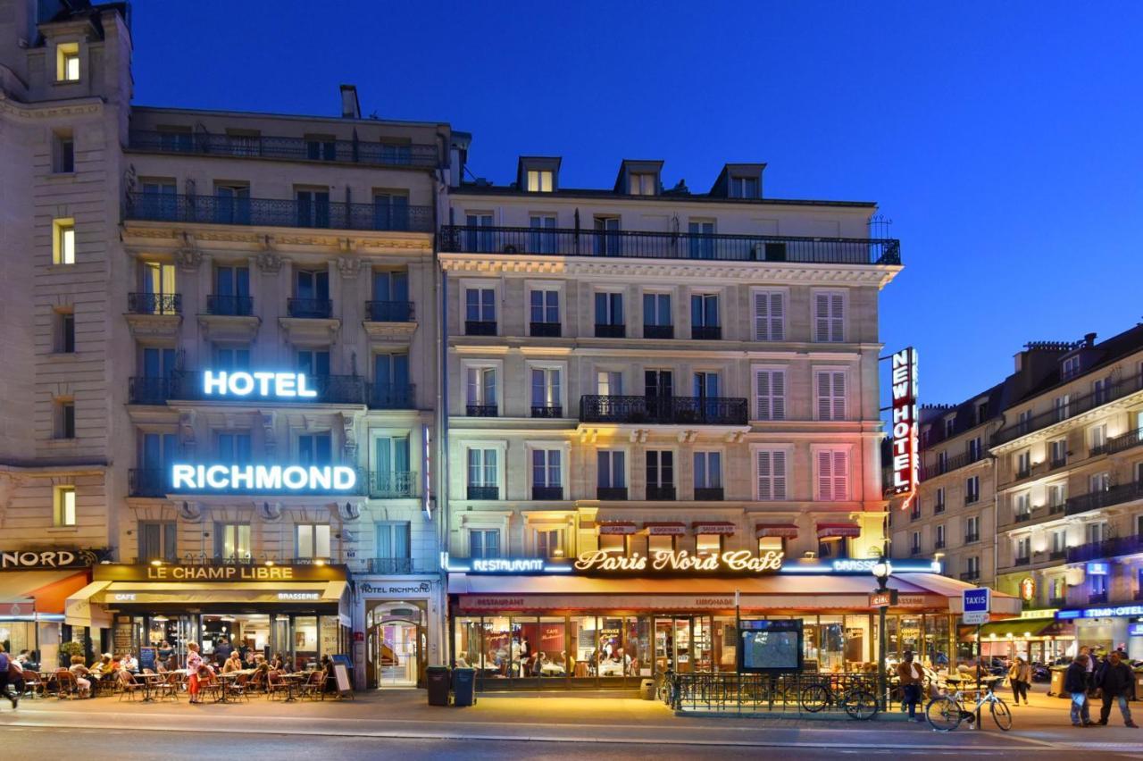 Hotel Richmond Gare Du Nord Париж Экстерьер фото